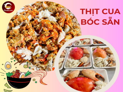 Thịt cua bóc sẵn